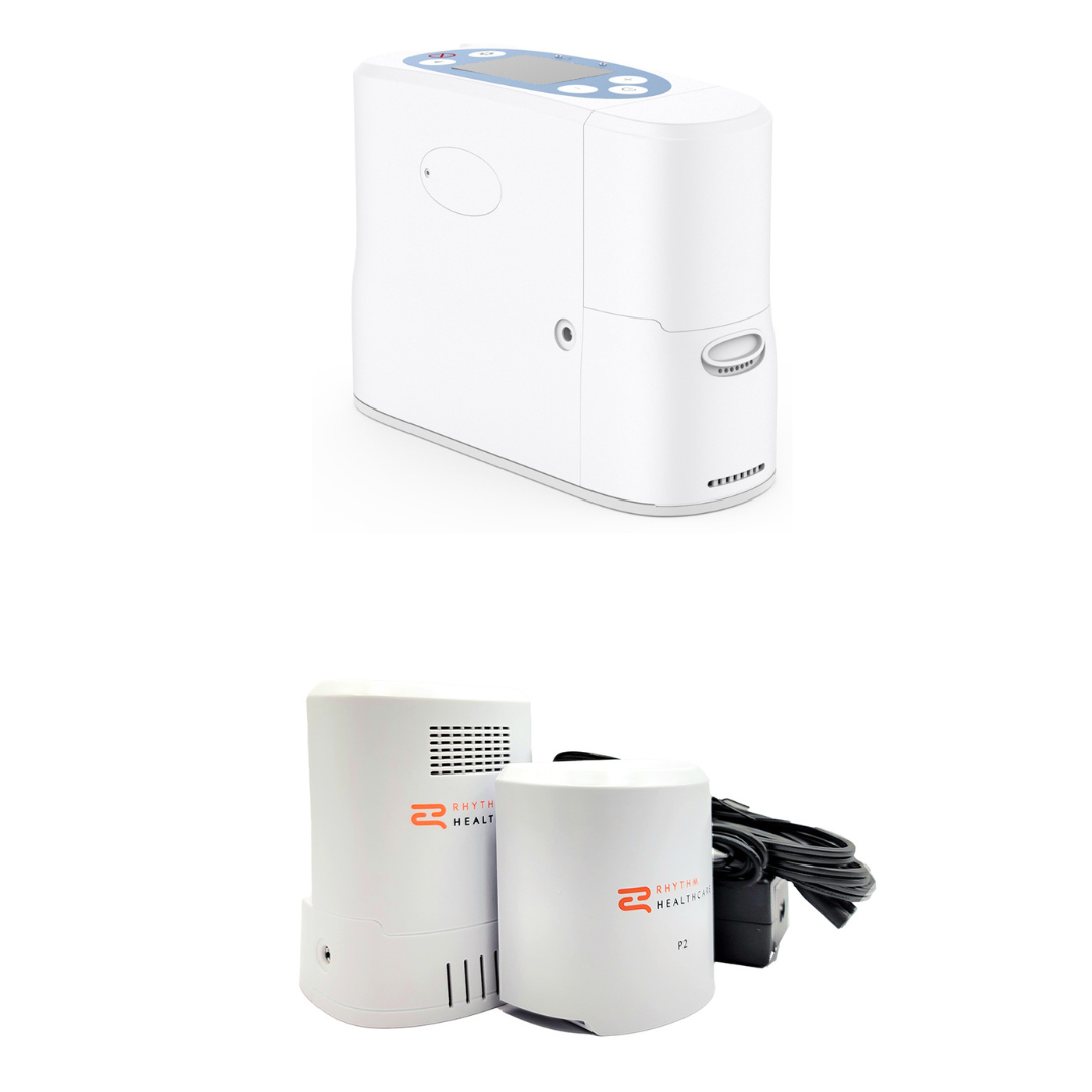 Lifestyle Mobility Aids P2-E6 Portable Oxygen Concentrator - FAA Cleared for Travel - Senior.com Portable Oxygen Concentrators